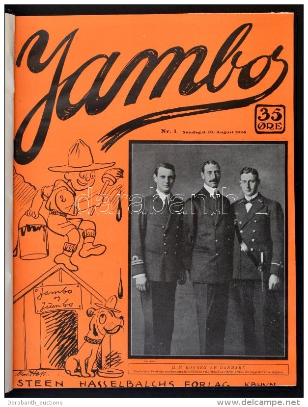 1924 Jambo. A D&aacute;niai, 1924-es Cserk&eacute;sz Jamboree Alkalm&aacute;b&oacute;l Kiadott K&eacute;pes... - Movimiento Scout