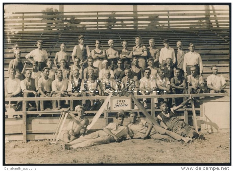 1933 A G&ouml;d&ouml;llÅ‘i Cserk&eacute;sz Dzsembori, Cserk&eacute;szt&aacute;bor &eacute;p&iacute;t&eacute;se. /... - Scoutisme