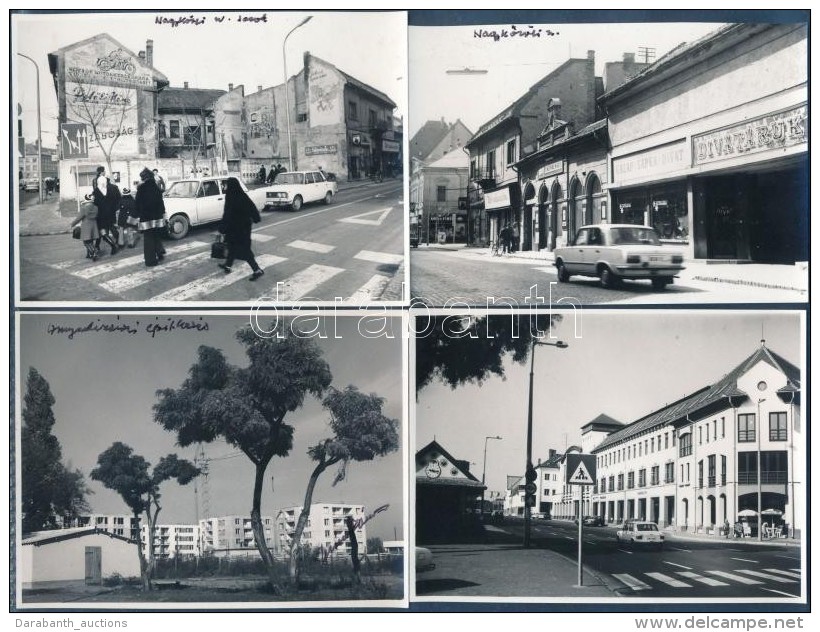 Cca 1970 Kecskem&eacute;t Felirat&uacute; Dobozban, 44 Db Vintage Fot&oacute; Vincze J&aacute;nos (1922-1998)... - Otros & Sin Clasificación