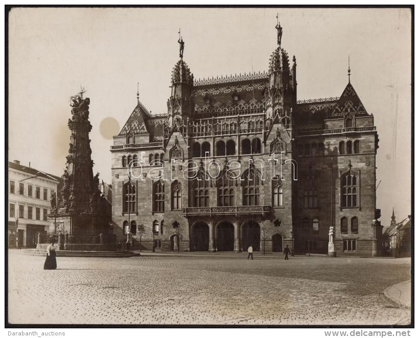 Cca 1900 Budapest, I. M. Kir. P&eacute;nz&uuml;gyminiszt&eacute;rium &eacute;p&uuml;lete A V&aacute;rban.... - Autres & Non Classés