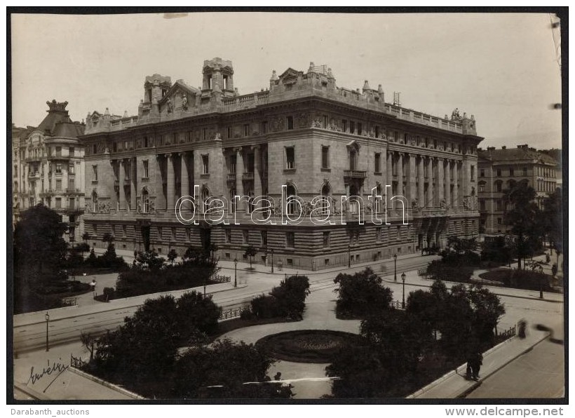 Cca 1900 Budapest, V. Szabads&aacute;g T&eacute;r. Osztr&aacute;k-Magyar Bank, Ma A Nemzeti Bank &eacute;s Az... - Otros & Sin Clasificación