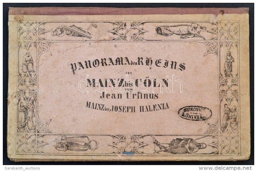 Cca 1840 Ursinus, Jean: Panorama Des Rheins Von Mainz Bis C&ouml;ln / Panorama Of The Rhine From Mainz To Cologne.... - Estampas & Grabados