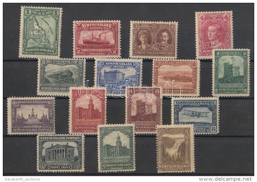 * 1923 Forgalmi B&eacute;lyeg Sor/ Definitive Stamp Set Mi 129-143 - Otros & Sin Clasificación