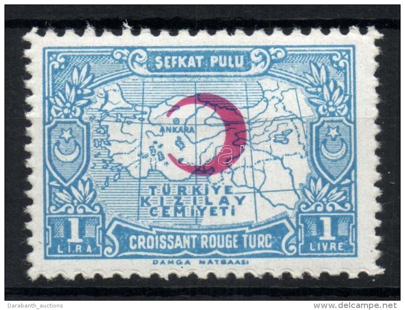 ** 1943 K&eacute;nyszerfel&aacute;r 'C' V&ouml;r&ouml;s F&eacute;lhold Mi 50 III - Autres & Non Classés