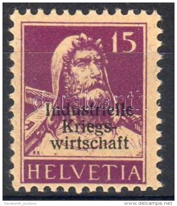 * 1918 Hivatalos B&eacute;lyeg - Industrielle Kriegwirtschaft Mi 5II - Autres & Non Classés