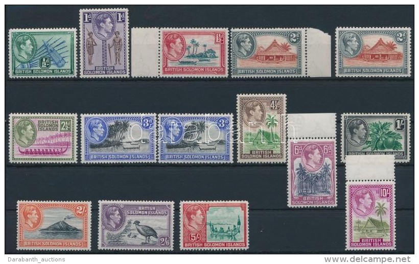 ** 1939 Forgalmi Sor Mi 59-71 + 62C, 64C - Autres & Non Classés