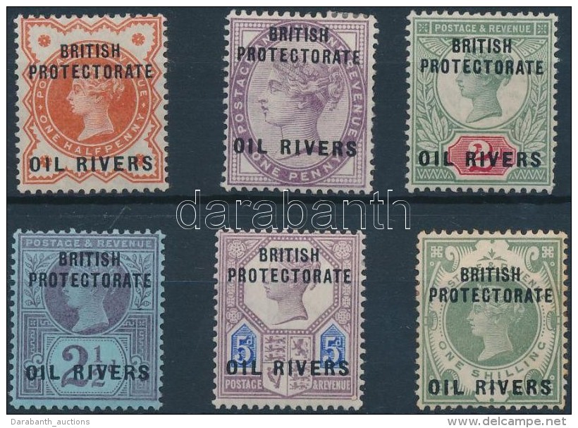 * Oil Rivers 1892 Mi 1-6 - Other & Unclassified