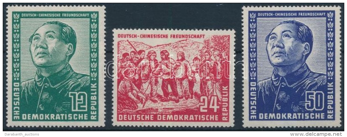 ** 1951 N&eacute;met-k&iacute;nai Bar&aacute;ts&aacute;g Mi 286-288 - Otros & Sin Clasificación