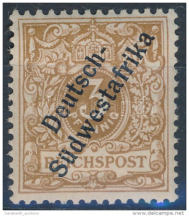 * Deutsch-S&uuml;dwestafrika 1898 Mi 5e Certificate: J&auml;schke-Lantelme - Autres & Non Classés