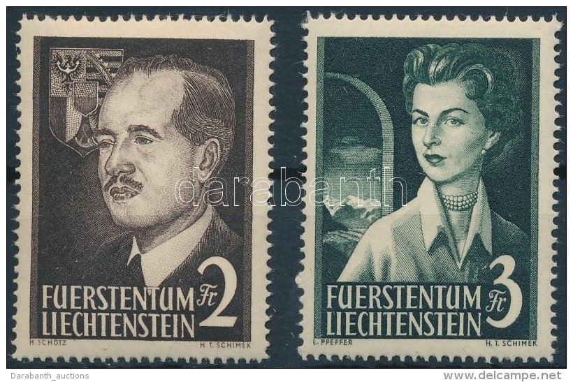 ** 1955 Hercegi P&aacute;r Sor Mi 332-333 - Autres & Non Classés