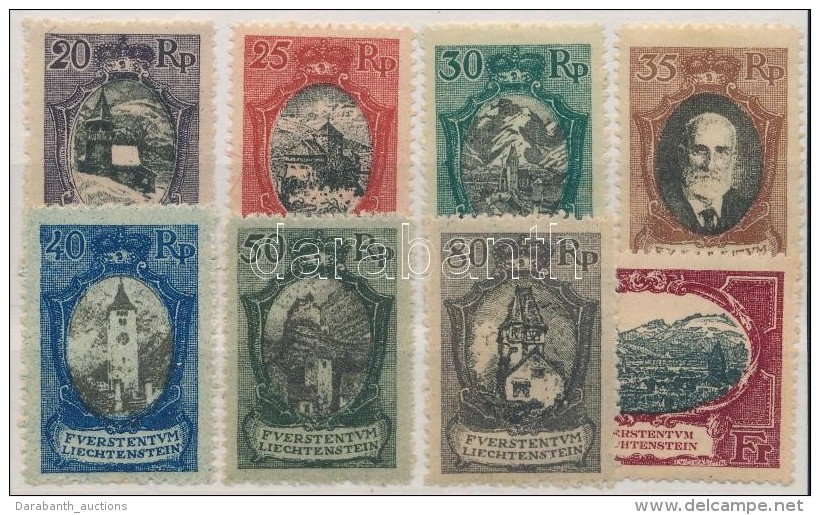 * 1921 Mi 53 A, 54 B, 55 A, 56 B, 57-60 A (Mi EUR 338,-) - Otros & Sin Clasificación