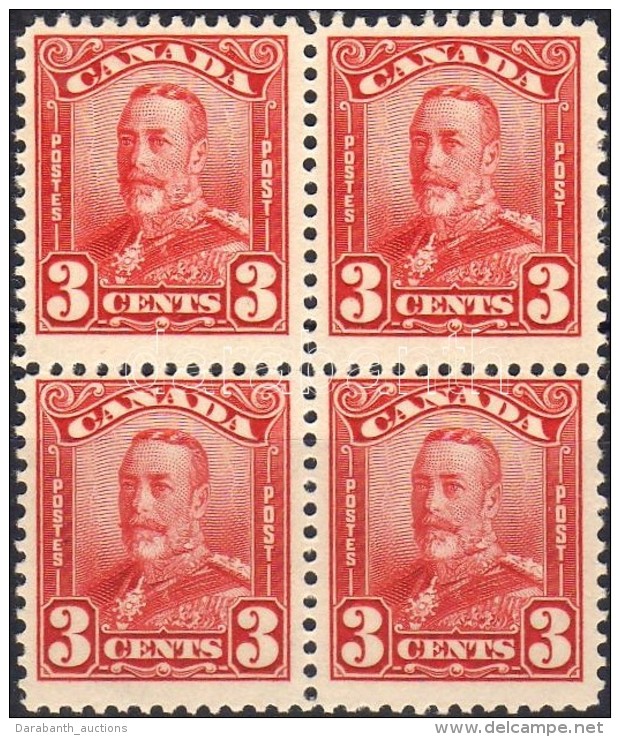 ** 1928 V. Gy&ouml;rgy Mi 130 N&eacute;gyest&ouml;mb / Block Of 4 - Otros & Sin Clasificación