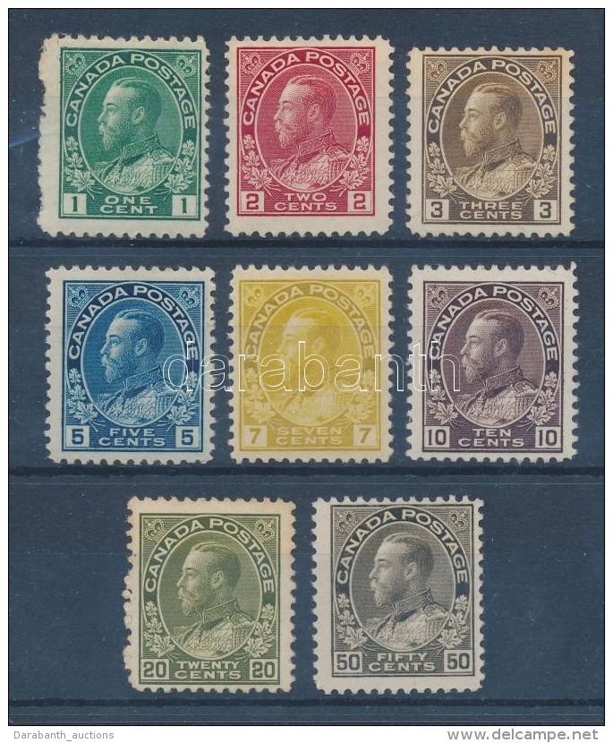 ** * 1911 Mi 93-99 (98 Kiv&eacute;tel&eacute;vel Postatiszta / Mint Never Hinged Except Mi 98) - Autres & Non Classés