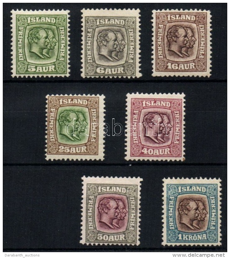 * 1907 Forgalmi Mi 51-52 + 55 + 57-60 (Mi EUR 193.-) - Otros & Sin Clasificación