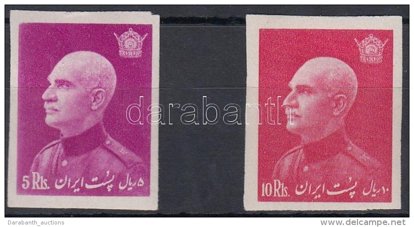 * 1938 Reza Sah Pahlavi 60. Sz&uuml;let&eacute;snapja 2 V&aacute;gott Z&aacute;r&oacute;&eacute;rt&eacute;k Mi... - Autres & Non Classés