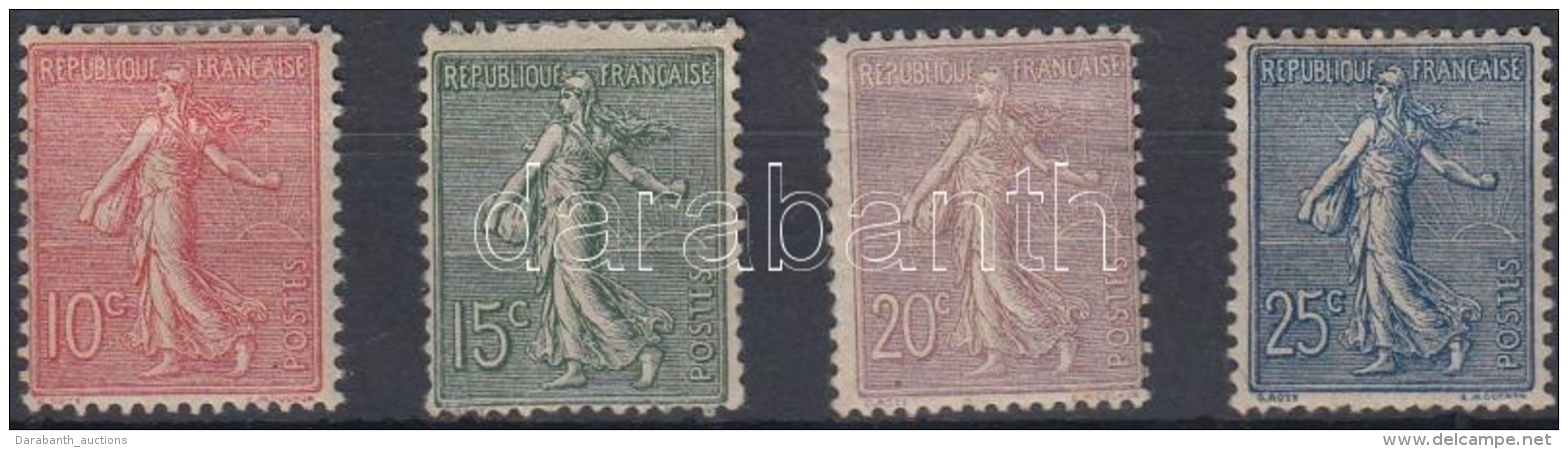 * 1903 Forgalmi Sor Mi 108-111 (hi&aacute;nyzik A Z&aacute;r&oacute; &eacute;rt&eacute;k) - Otros & Sin Clasificación