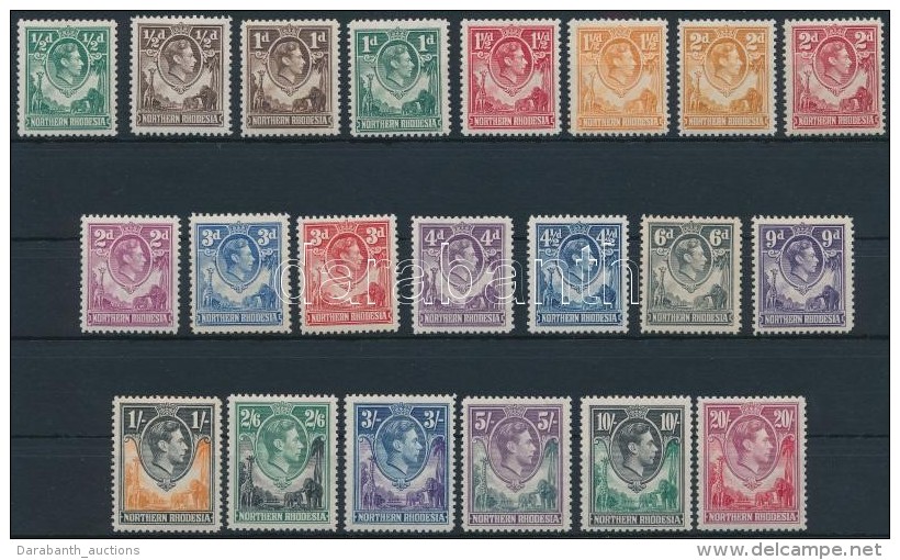 ** 1938 VI. Gy&ouml;rgy Sor Mi 25-45 - Other & Unclassified