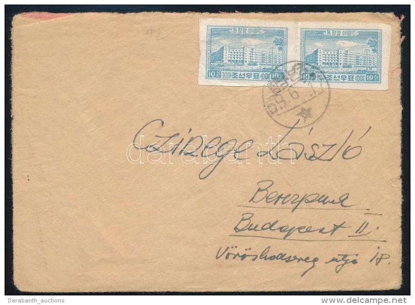 1959 Lev&eacute;l Budapestre / Cover To Hungary - Other & Unclassified