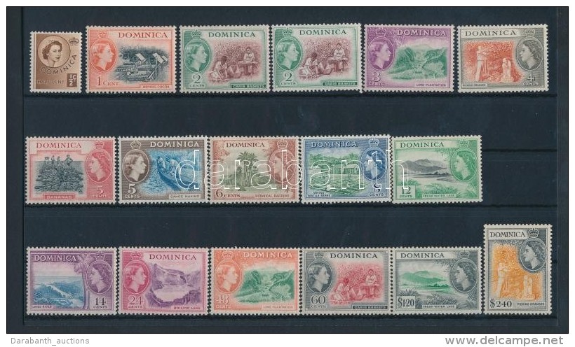 ** 1954 Mi 138-152 (140 Sz&iacute;nv&aacute;ltozattal) + 154 - Other & Unclassified