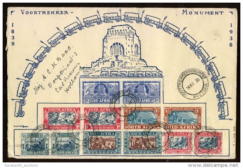 1938 Mi 119-130 P&aacute;rok FDC Hollandi&aacute;ba / Pairs On FDC To Holland - Otros & Sin Clasificación