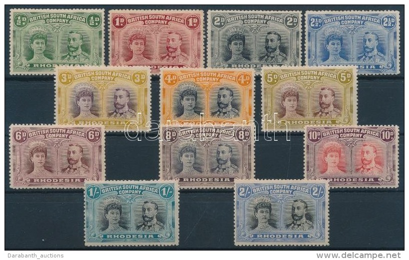 * 1910 Forgalmi B&eacute;lyegek / Definitive Stamps Mi 101-112 - Other & Unclassified
