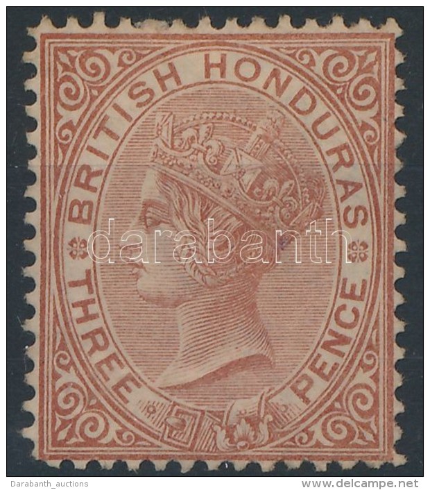 (*) Brit Honduras 1872 Forgalmi B&eacute;lyeg Mi 5 C - Otros & Sin Clasificación