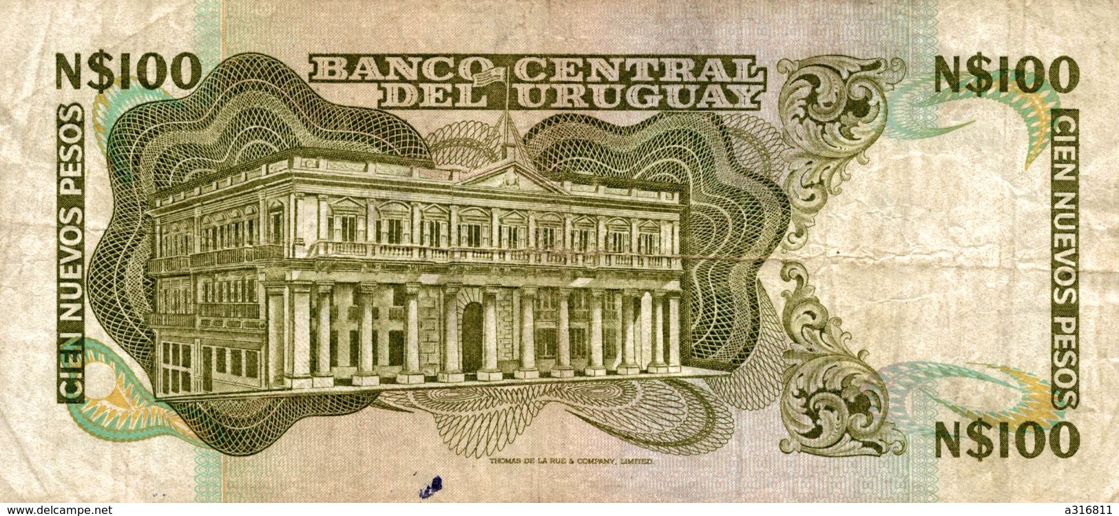 Banco Central Del Uruguay 100 - Uruguay