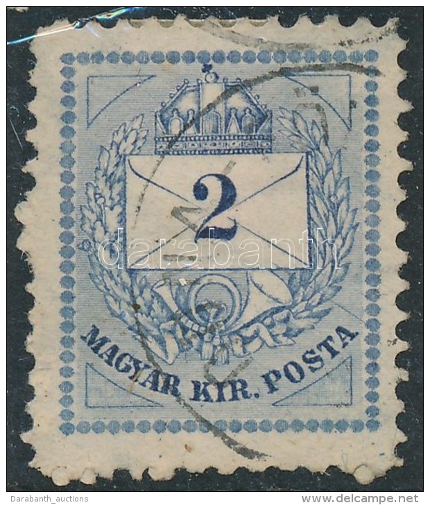 O 1881 2kr Karc, Gy&ouml;ngyjav&iacute;t&aacute;s, Ut&aacute;n V&eacute;s&eacute;s / With Retouches - Autres & Non Classés