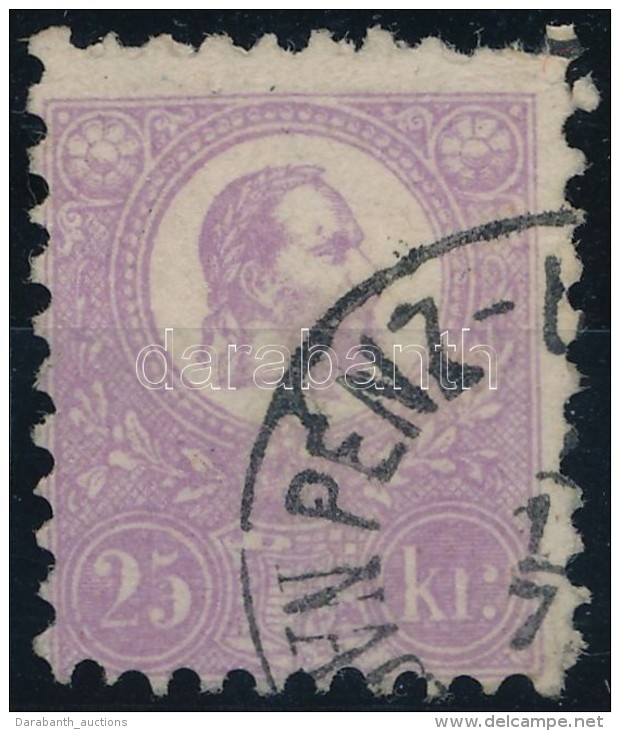 O 1871 KÅ‘nyomat 25kr (40.000) / Mi 7 Sz&eacute;p / Nice Colour - Autres & Non Classés