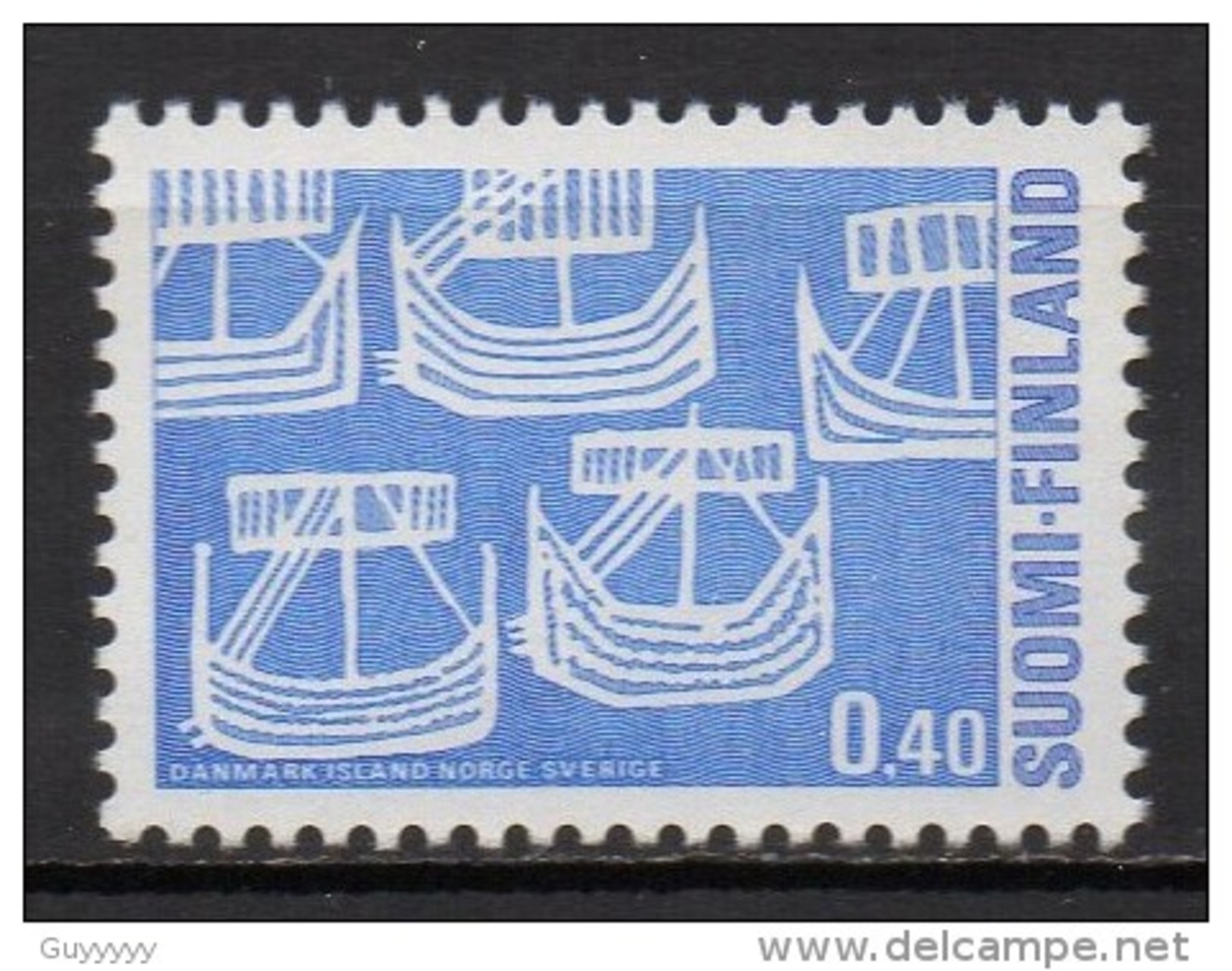 Finlande - 1969 - Yvert N° 620 **  - Norden - Ungebraucht