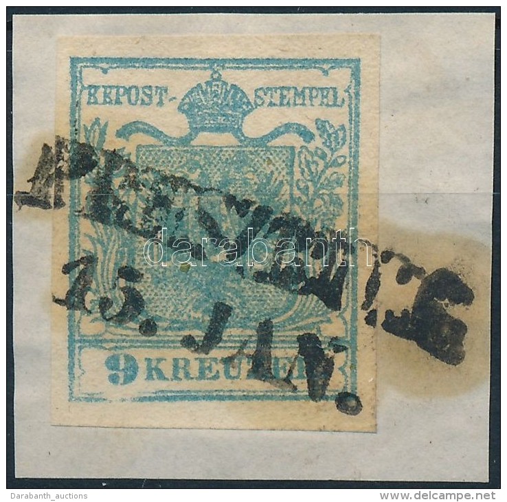 1850 9kr HP I. ,,PRESZBURG' - Otros & Sin Clasificación