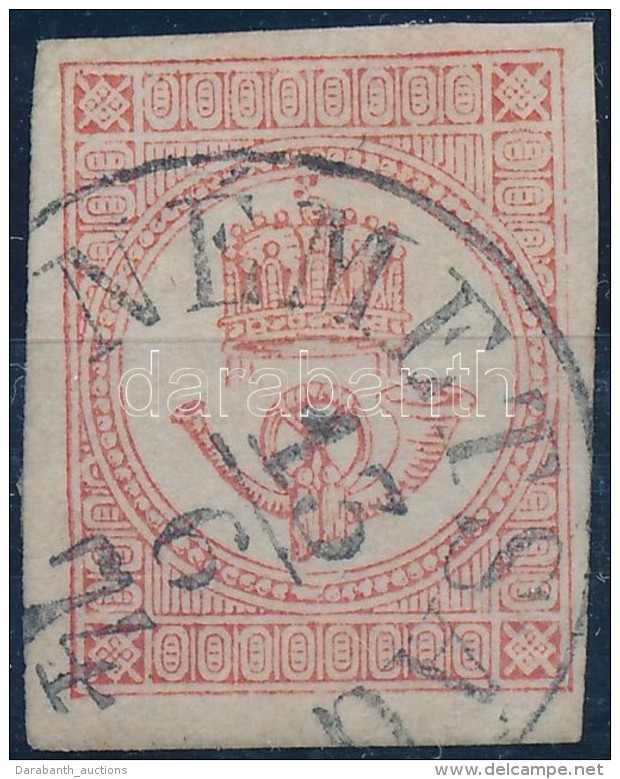 O 1871 H&iacute;rlapb&eacute;lyeg / Newspaper Stamp 'N&Eacute;METS&Aacute;G' (Gudlin 250 P) - Otros & Sin Clasificación