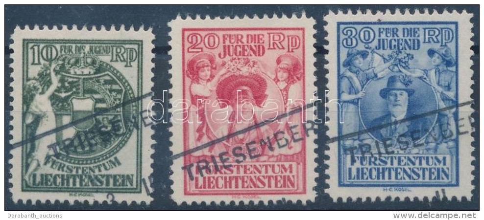 O 1932 Gyermekgondoz&aacute;s Sor Mi 116-118 (Mi EUR 160,-) - Otros & Sin Clasificación