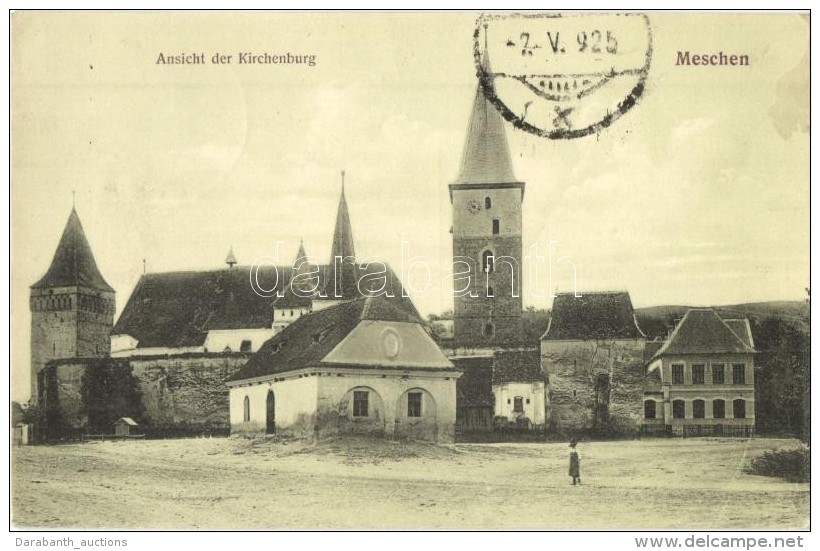 T2 Muzsna, Mosna, Meschen; V&aacute;rtemplom T&eacute;r / Kirchenburg / Castle Church And Square - Sin Clasificación