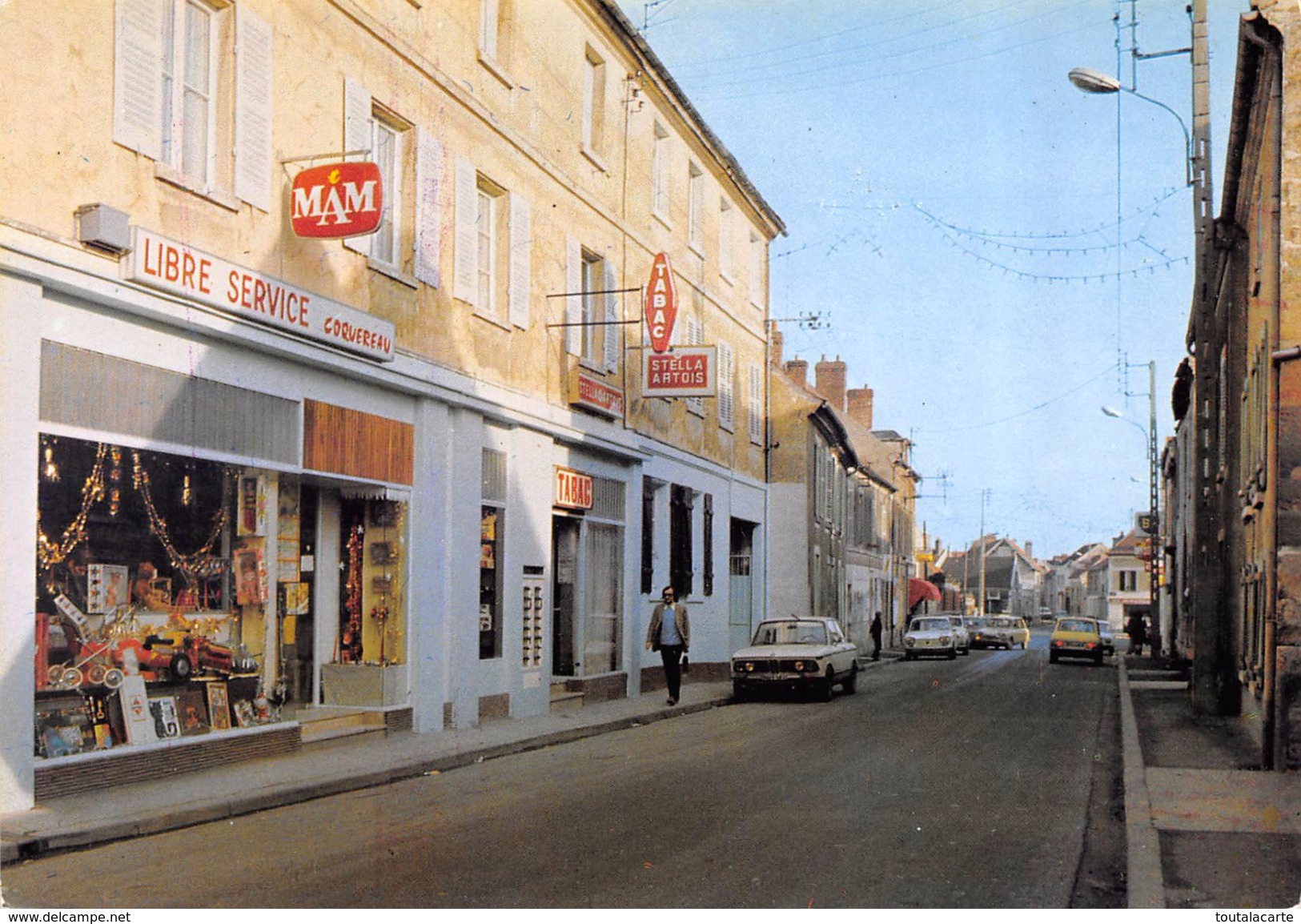 CPSM  95 CHAMPAGNE SUR OISE RUE JULES PICARD   Grand Format 15 X 10,5 - Champagne Sur Oise