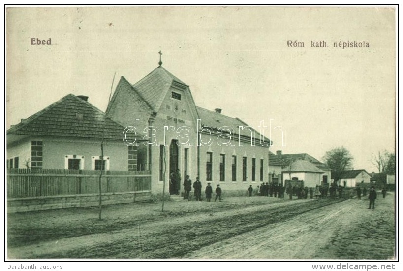 T2/T3 Ebed, Obid; R&oacute;mai Katolikus N&eacute;piskola, Utcak&eacute;p / Roman Catholich School, Street  (EK) - Sin Clasificación