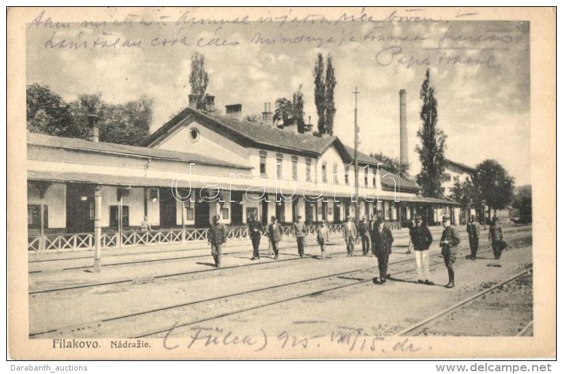 * T3 F&uuml;lek, Filakovo; Vas&uacute;t&aacute;llom&aacute;s / Nadrazie / Railway Station (Rb) - Non Classés