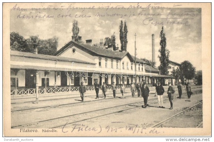 * T3 F&uuml;lek, Filakovo; Vas&uacute;t&aacute;llom&aacute;s / Nadrazie / Railway Station (Rb) - Sin Clasificación