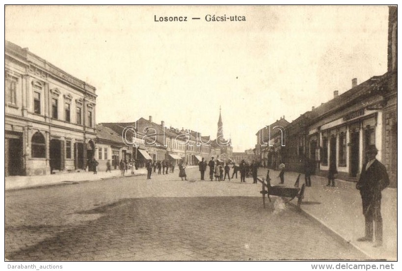 * T2 Losonc, Lucenec; G&aacute;csi Utca / Street With Shops - Sin Clasificación