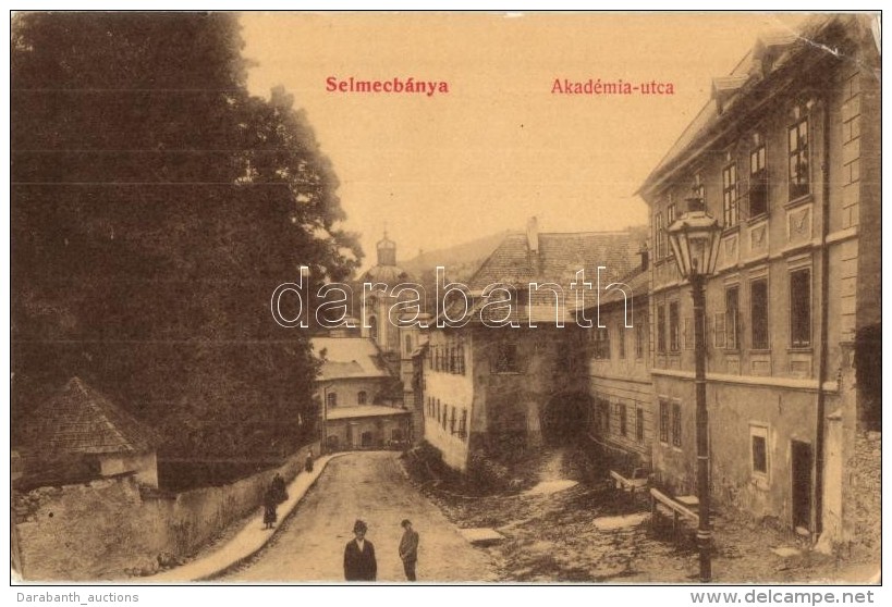 * T2/T3 Selmecb&aacute;nya, Schemnitz, Banska Stiavnica; Akad&eacute;mia Utca. W. L. 471. / Street View (EK) - Sin Clasificación