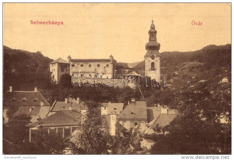 * T2/T3 Selmecb&aacute;nya, Schemnitz, Banska Stiavnica; &Oacute;v&aacute;r. W. L. 470. / Castle (EK) - Sin Clasificación