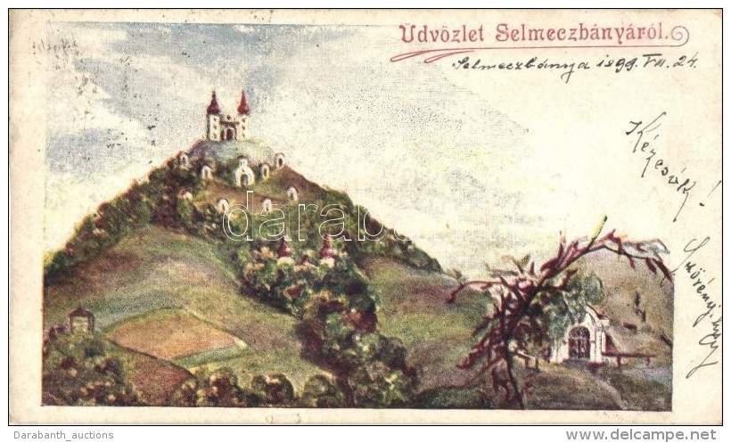 T2/T3 1899 Selmecb&aacute;nya, Schemnitz, Banska Stiavnica; K&aacute;lv&aacute;ria. Kis Alak&uacute;... - Sin Clasificación