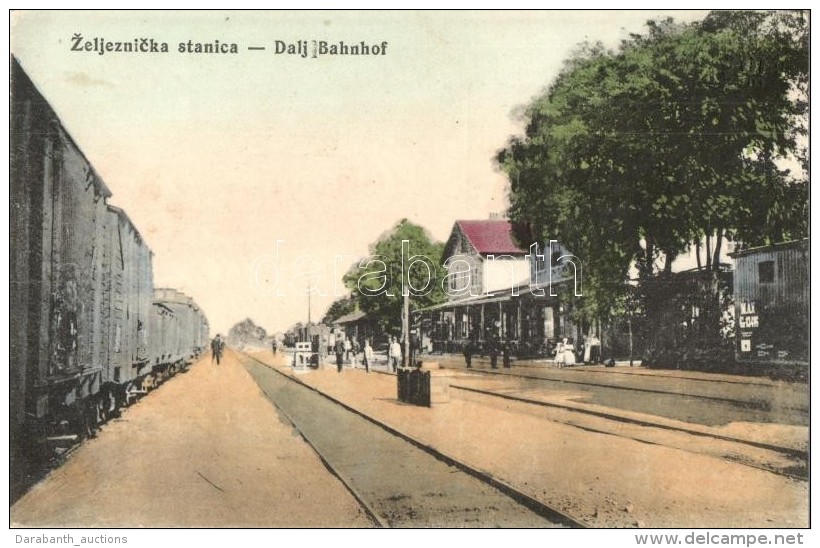 T2/T3 D&aacute;lya, Dalj; Vas&uacute;t&aacute;llom&aacute;s / Zeljeznica Stanica / Railway Station (EK) - Non Classés