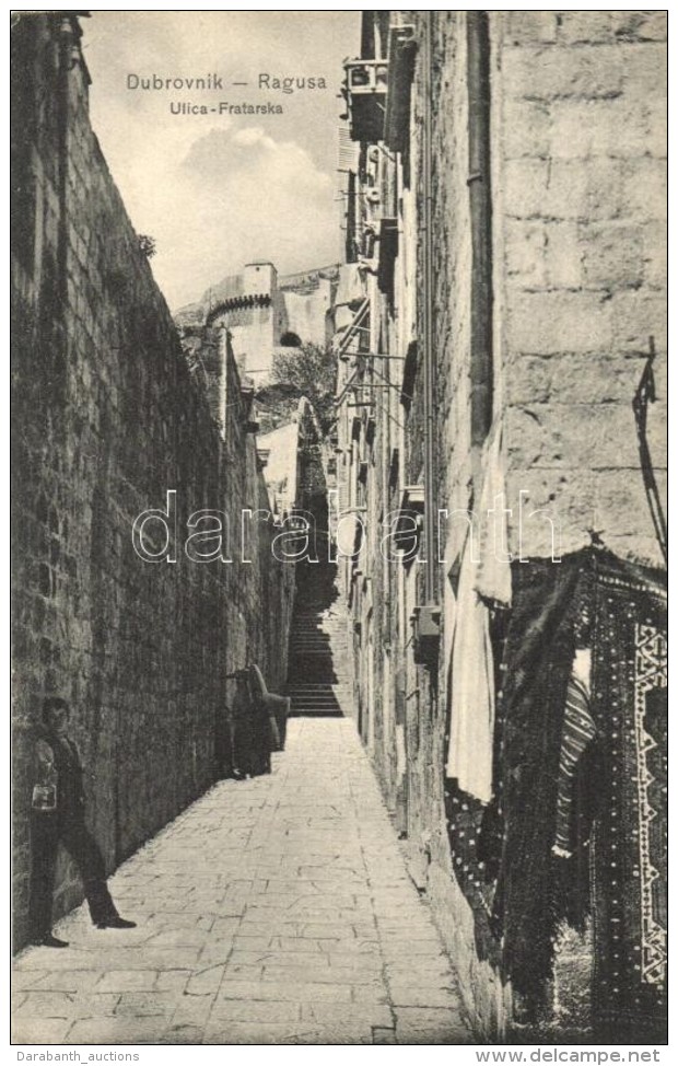 T2 Dubrovnik, Ragusa; Ulica Fratarska. J. Tosovic / Street View - Unclassified