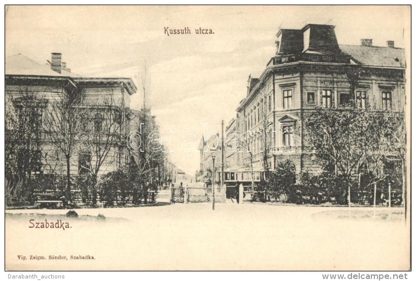 ** T2 Szabadka, Subotica; Kossuth Utca Villamossal. V&iacute;g Zsigmond S&aacute;ndor Kiad&aacute;sa / Street View... - Sin Clasificación