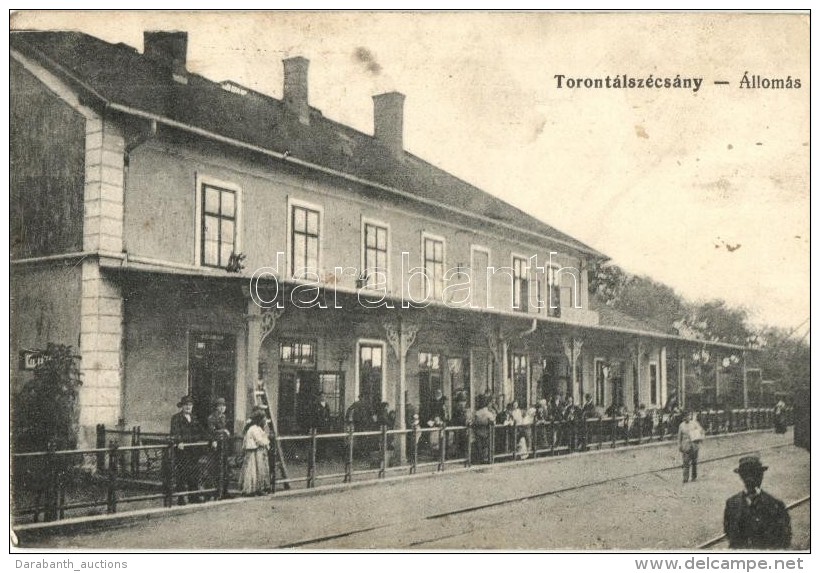 T2/T3 Toront&aacute;lsz&eacute;cs&aacute;ny, Setschan, Secanj; Vas&uacute;t&aacute;llom&aacute;s / Railway Station... - Sin Clasificación