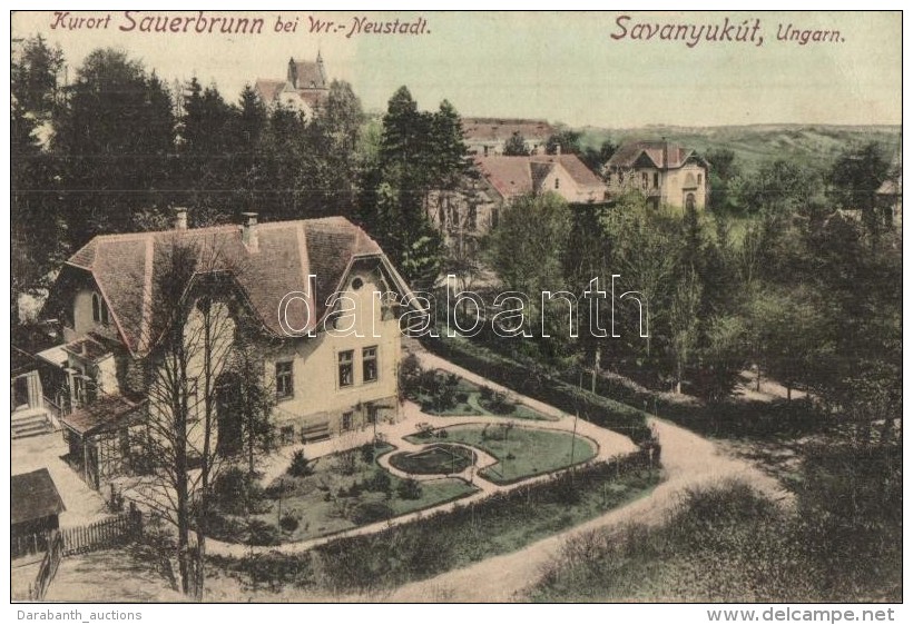 * T2 Savany&uacute;k&uacute;t, Sauerbrunn; Vill&aacute;k. P. Ledermann / Villas - Non Classés