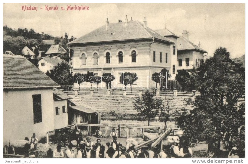 T2 Kladanj, Konak Und Marktplatz / Castle With Market Square - Sin Clasificación