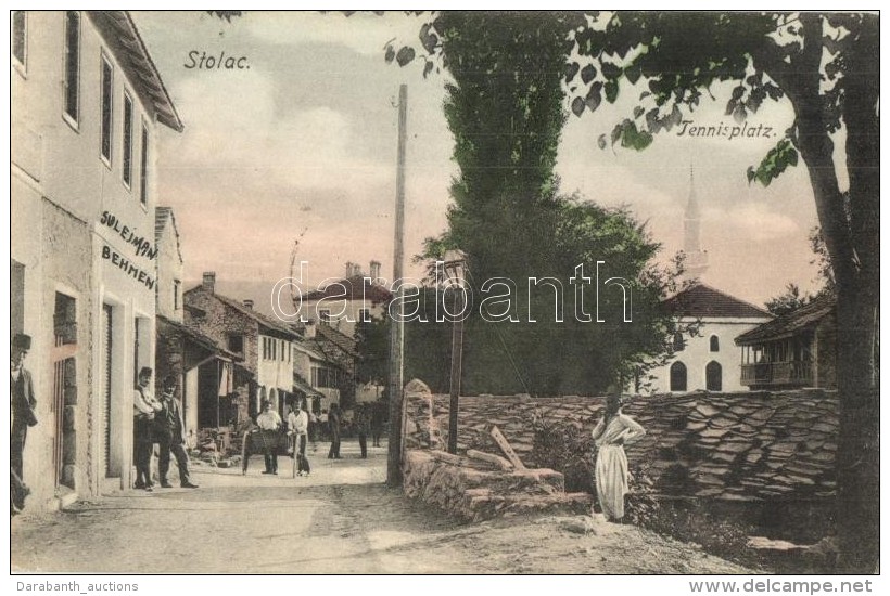 T2 Stolac, Tennisplatz / Tennis Court, Shop Of Sulejman Behmen - Non Classés