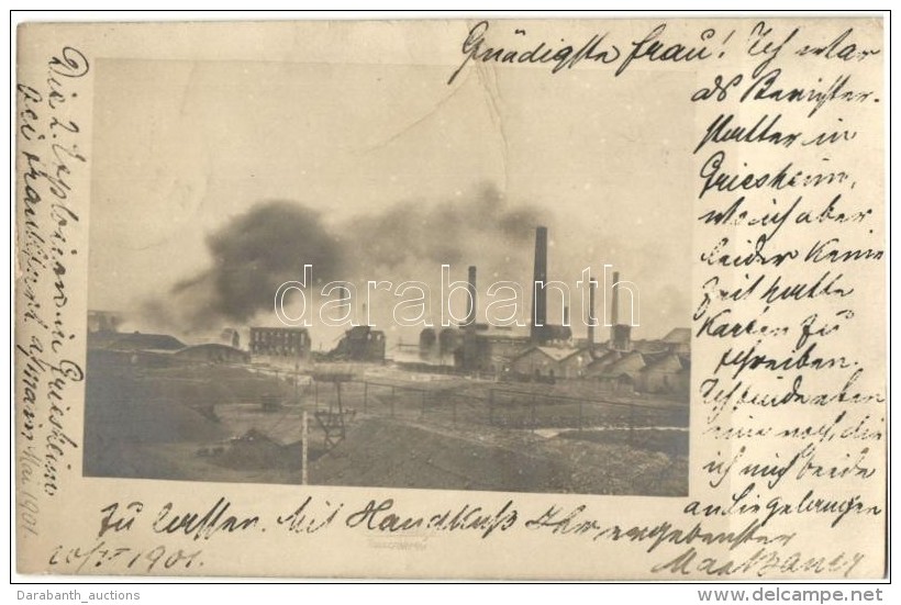 T2/T3 1901 Griesheim (Frankfurt Am Main); Explosionsungl&uuml;ck Der Chemische Fabrik / Explosion Of Picric Acid In... - Sin Clasificación